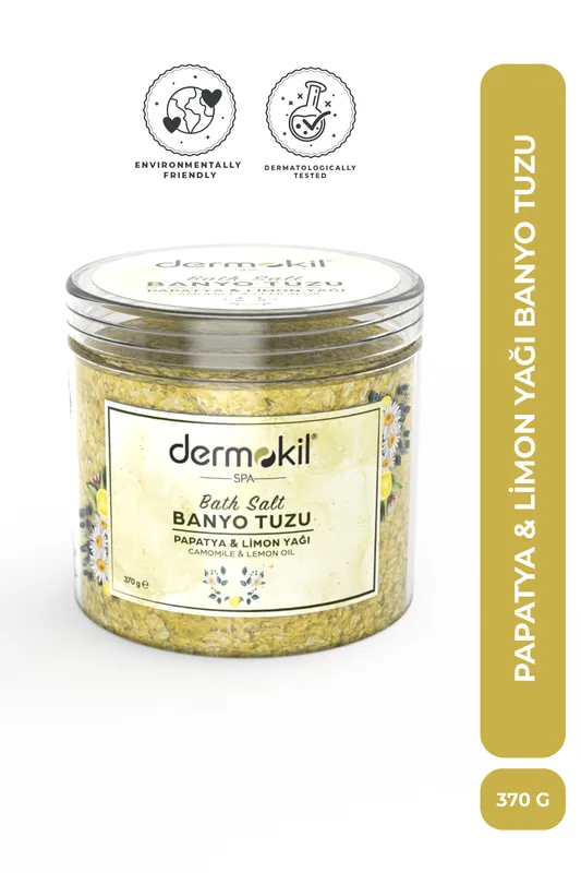 Dermokil Banyo Tuzu Papatya Ve Limon Yağı