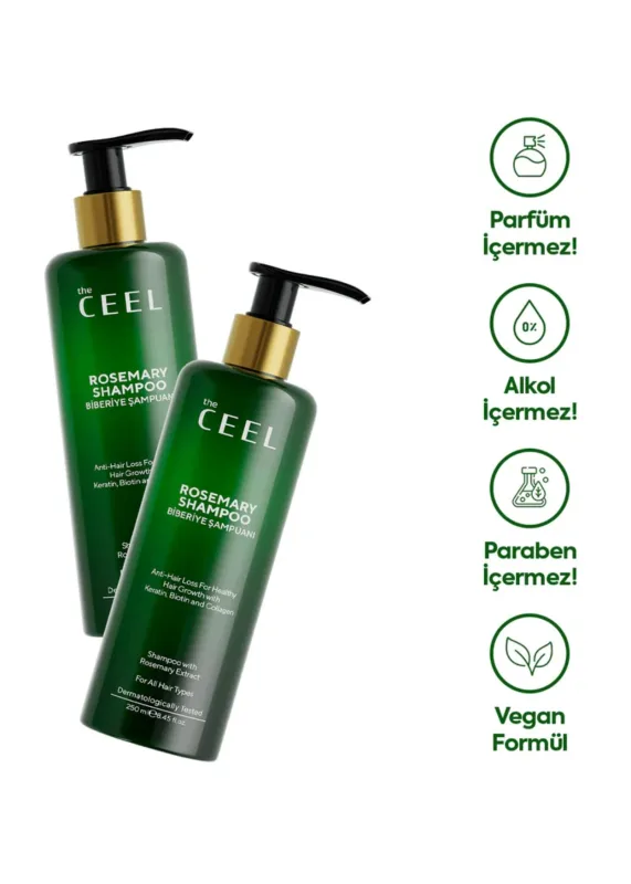 Beany Şampuan Rosemary Yağlı Saçlar İçin Detox 250 ml