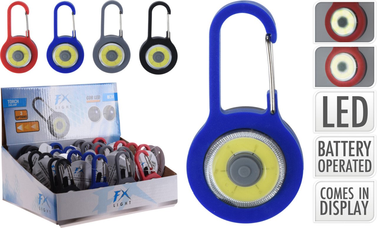 Klipsli LED Kamp Işığı Pilli