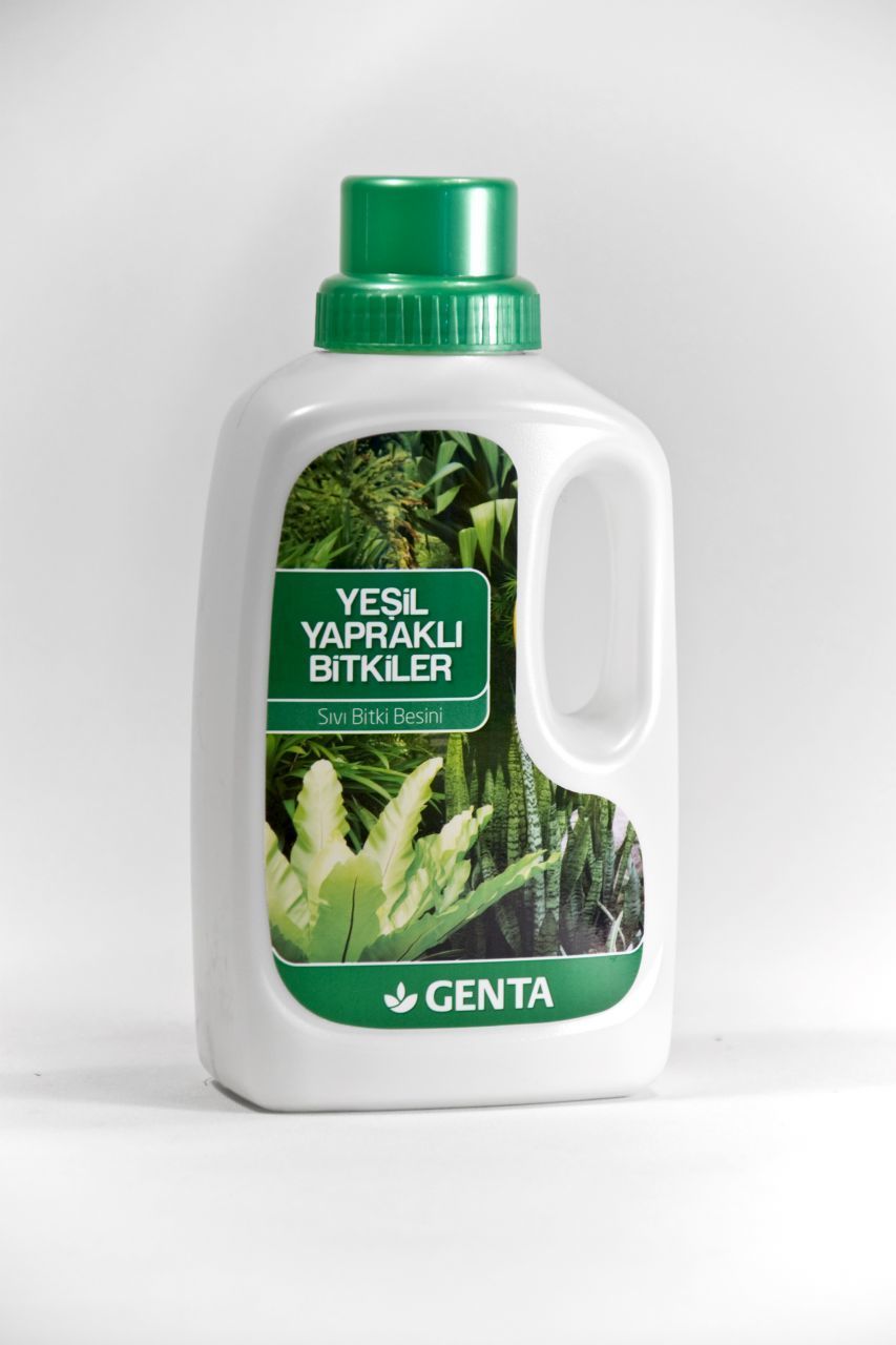 GENTA Yeşil Yapraklı Bitkiler için Sıvı Besin 500 ml.