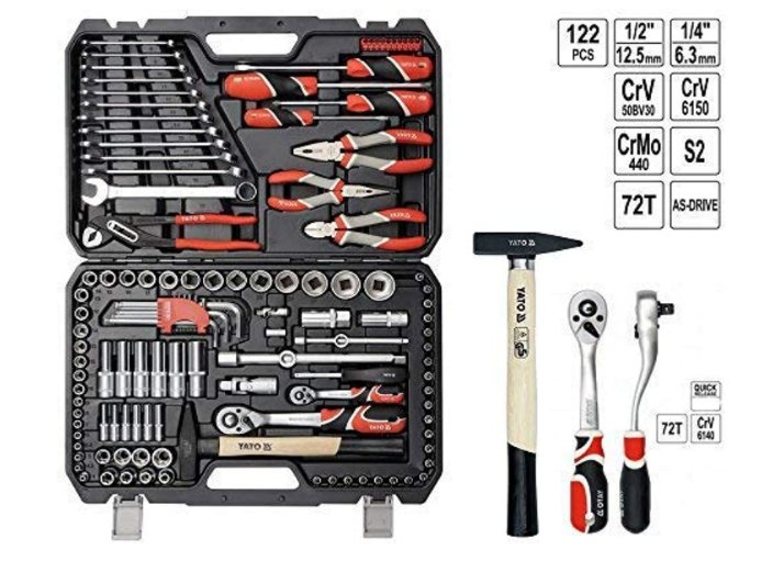 Lokma Seti 1/4'', 1/2'' 122PCS