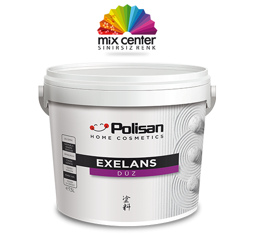 Polisan Exelans Düz 2,5 Litre Dış Cephe Boyası