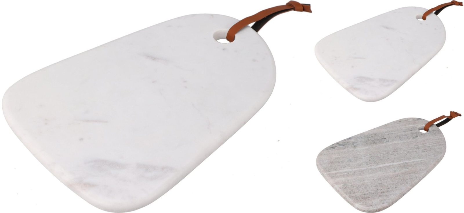 Cutting Board Marble White