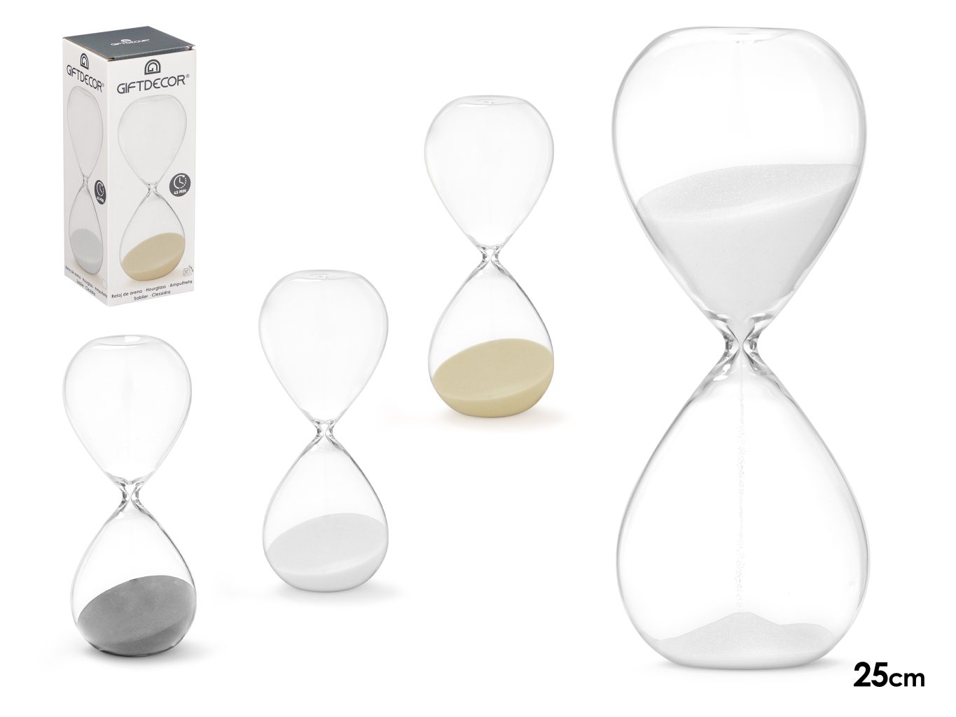 Giftdecor Sand Timer 25cm