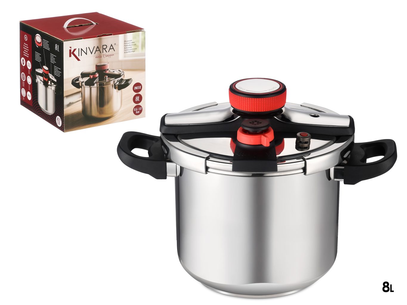 Kinvara 8l Pressure Cooker