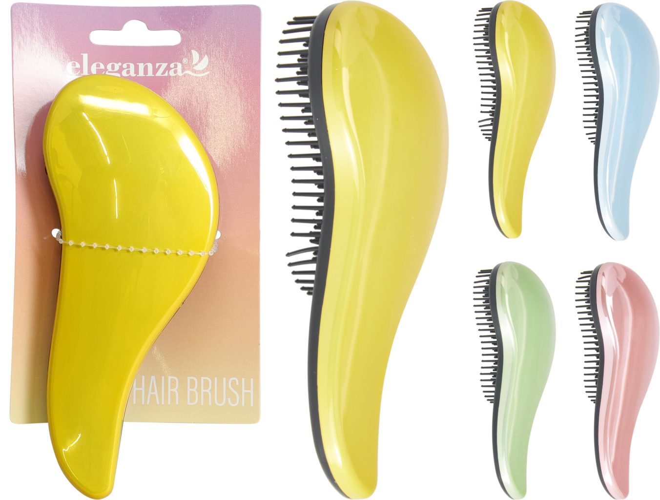 Hairbrush ABS with TPE