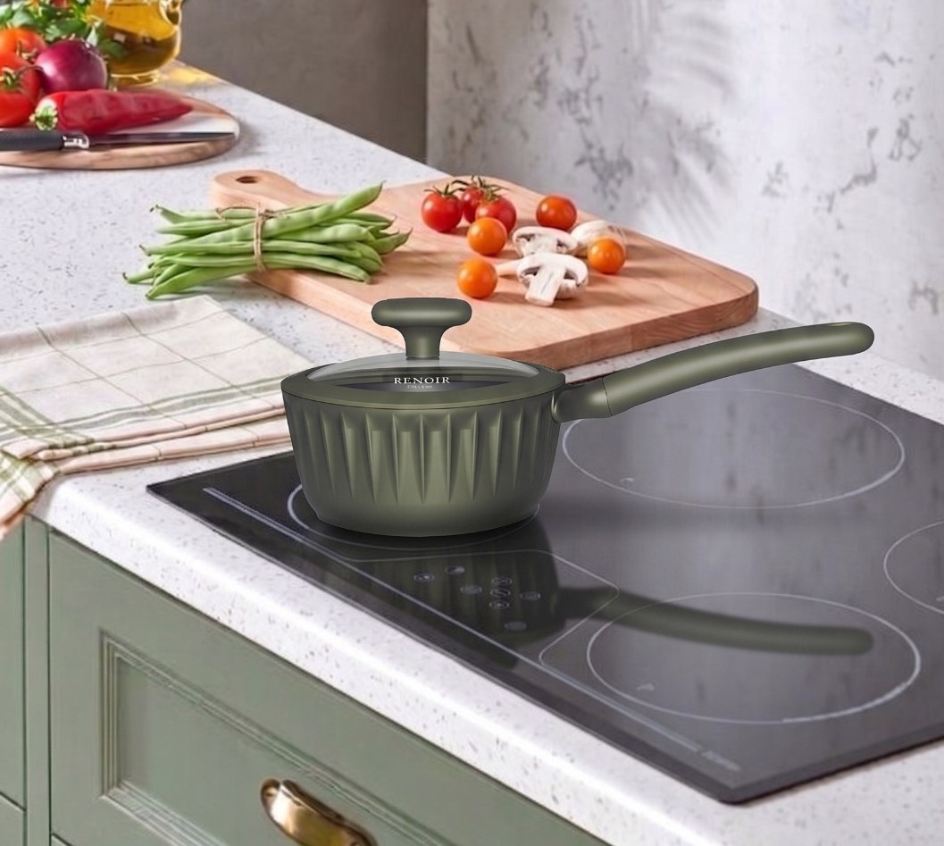 Contess Green 16cm Granite Suacepan