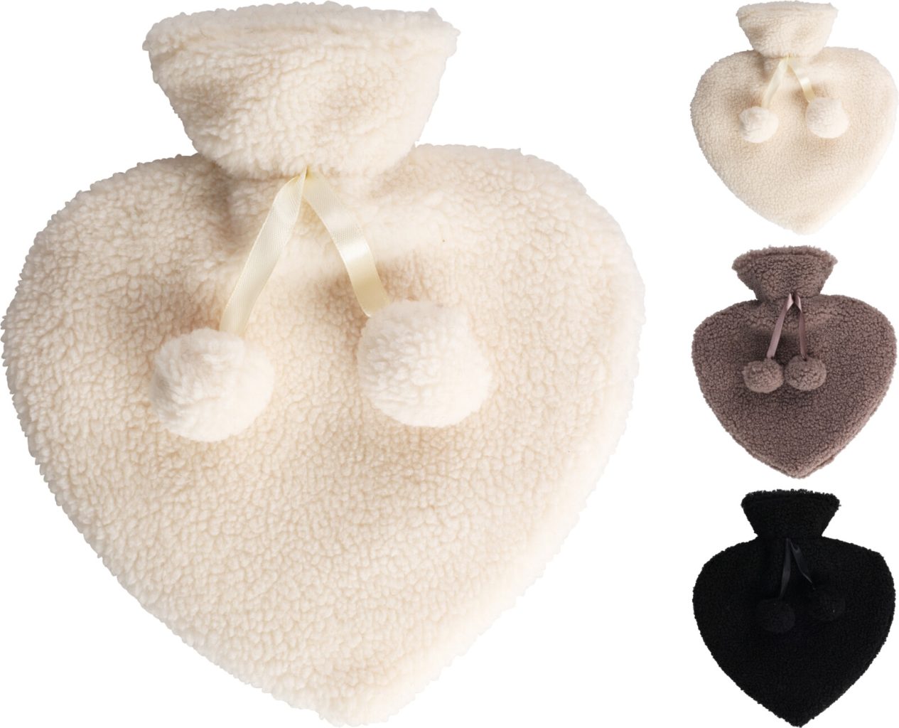 Love Hot Water Bottle 0.75LTR 3ASS