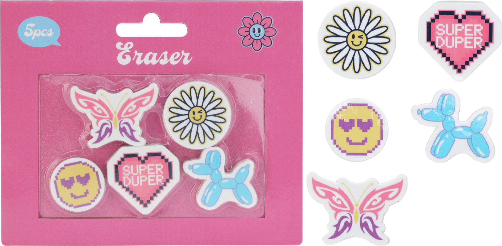 Gummen Set 5STS Butterfly B2S