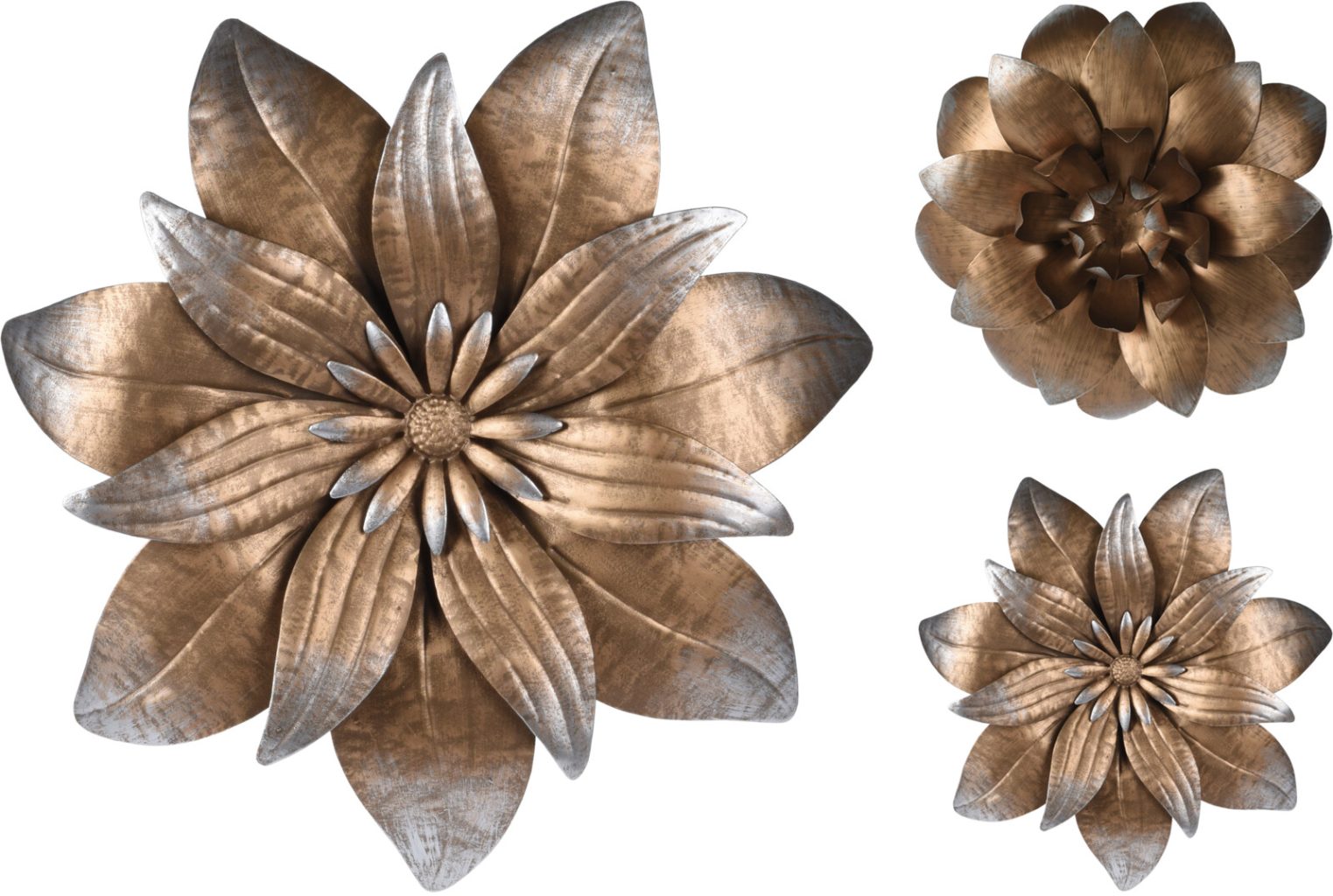 KPM2023-577 / Wall Deco Flower Iron 2ASS
