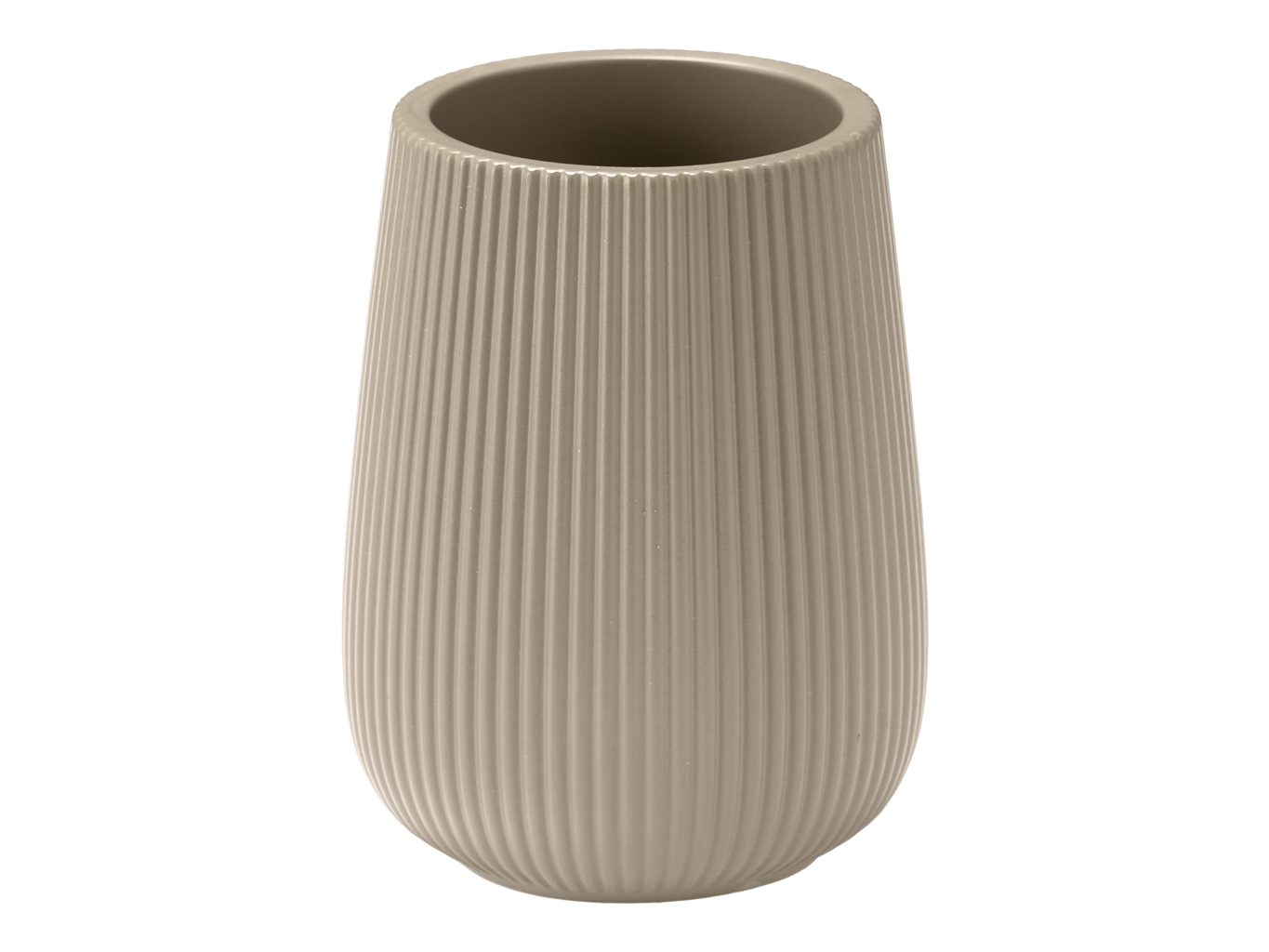 Berilo Toothbrush Holder Puffed Beige Stripes
