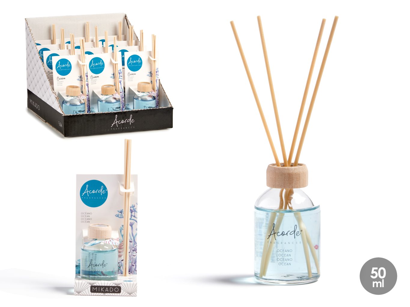 Accorde Mikado 50 ml W/stick Ocean