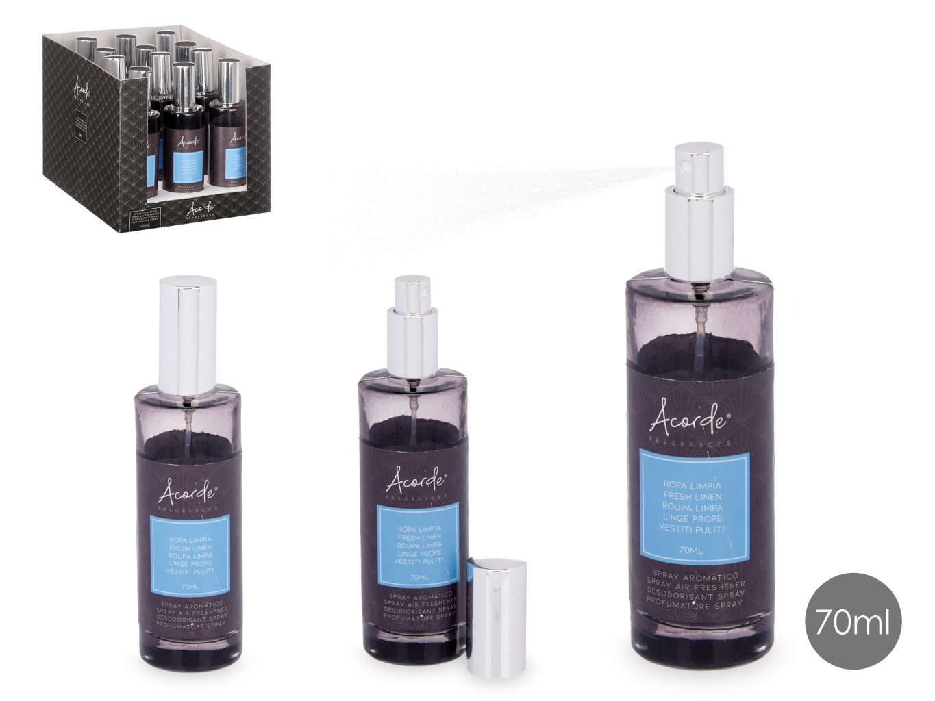 Accorde Home Scent 70 ml Clean Linen Oda Kokusu