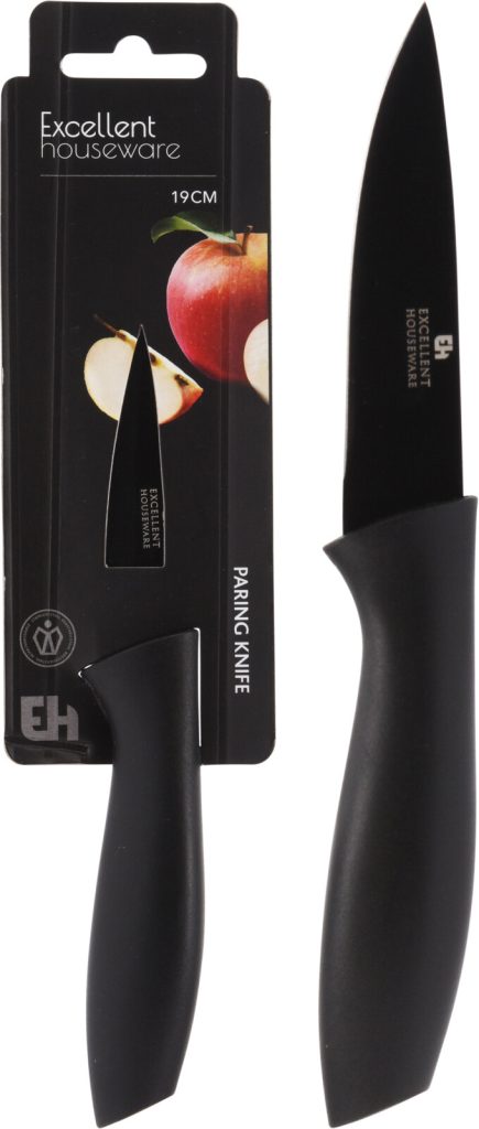Peeling Knife Steel 19cm Black