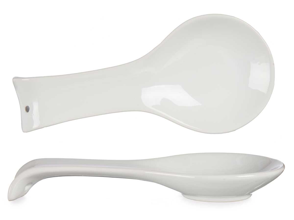 Kinvara White Round Spoon Rest