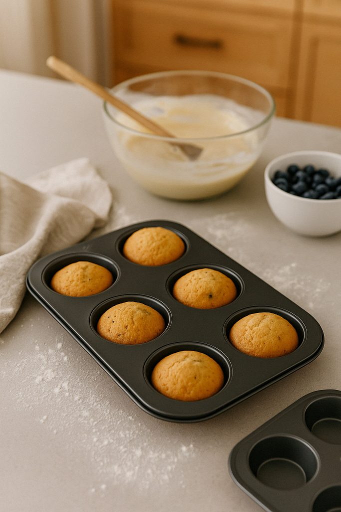 Rosso Muffin Pan Steel 6 Muffin