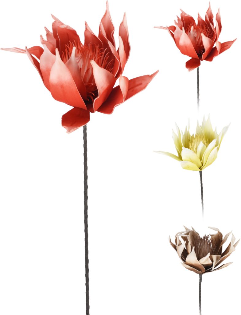 Protea Roze Branch 81cm 3ASS