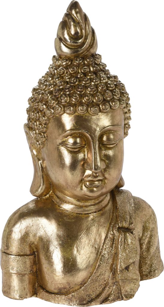 Buddha Head MGO 53cm Gold