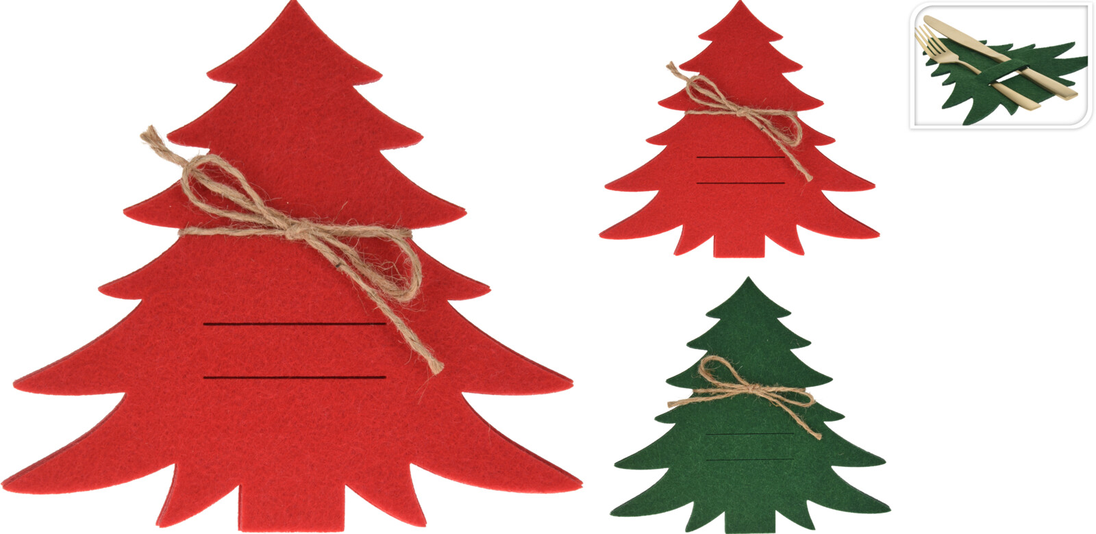 Cutlery Holder Xmas Tree