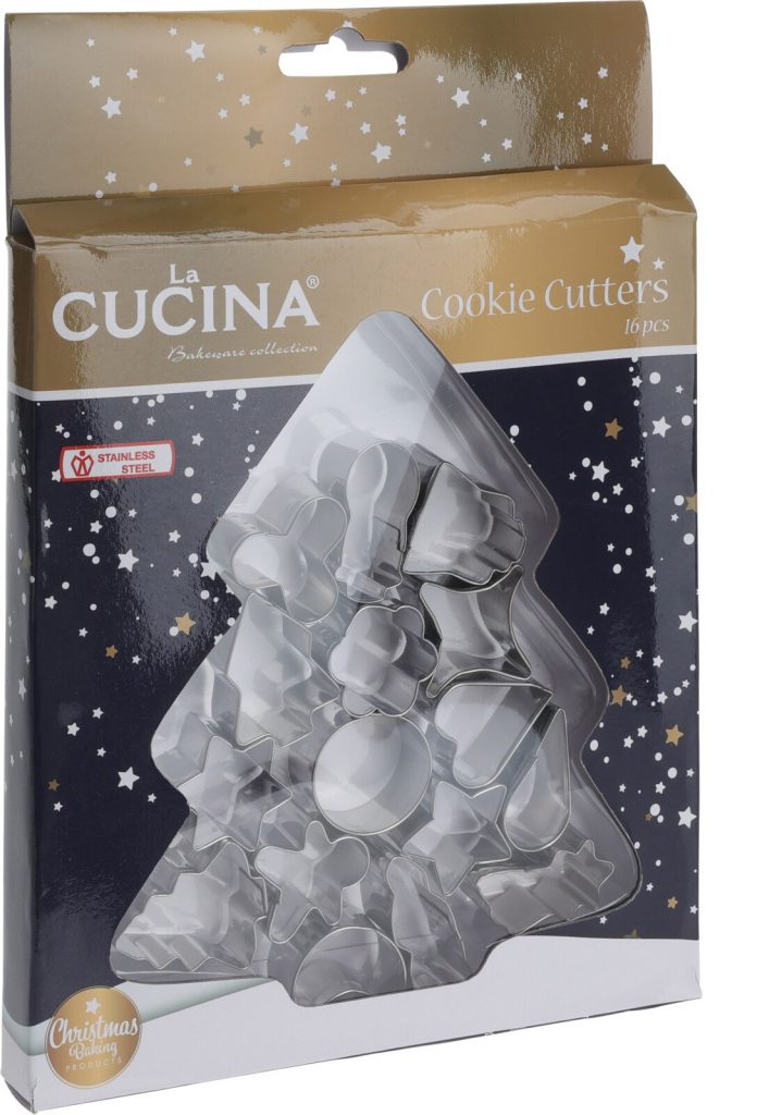 Cookie Cutter SET/16PCS Stainl