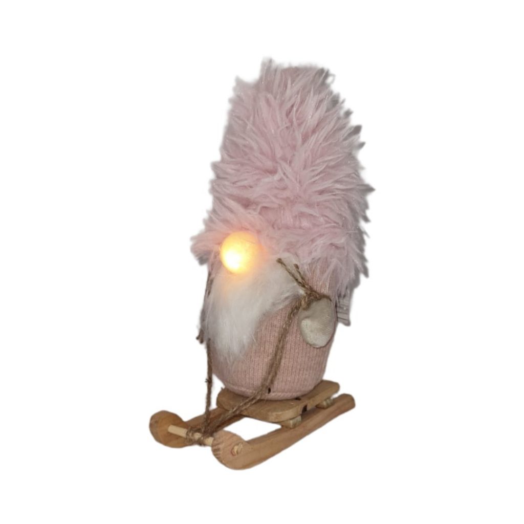 KPM2022-055 / Gnome Fur Hat LED 21cm