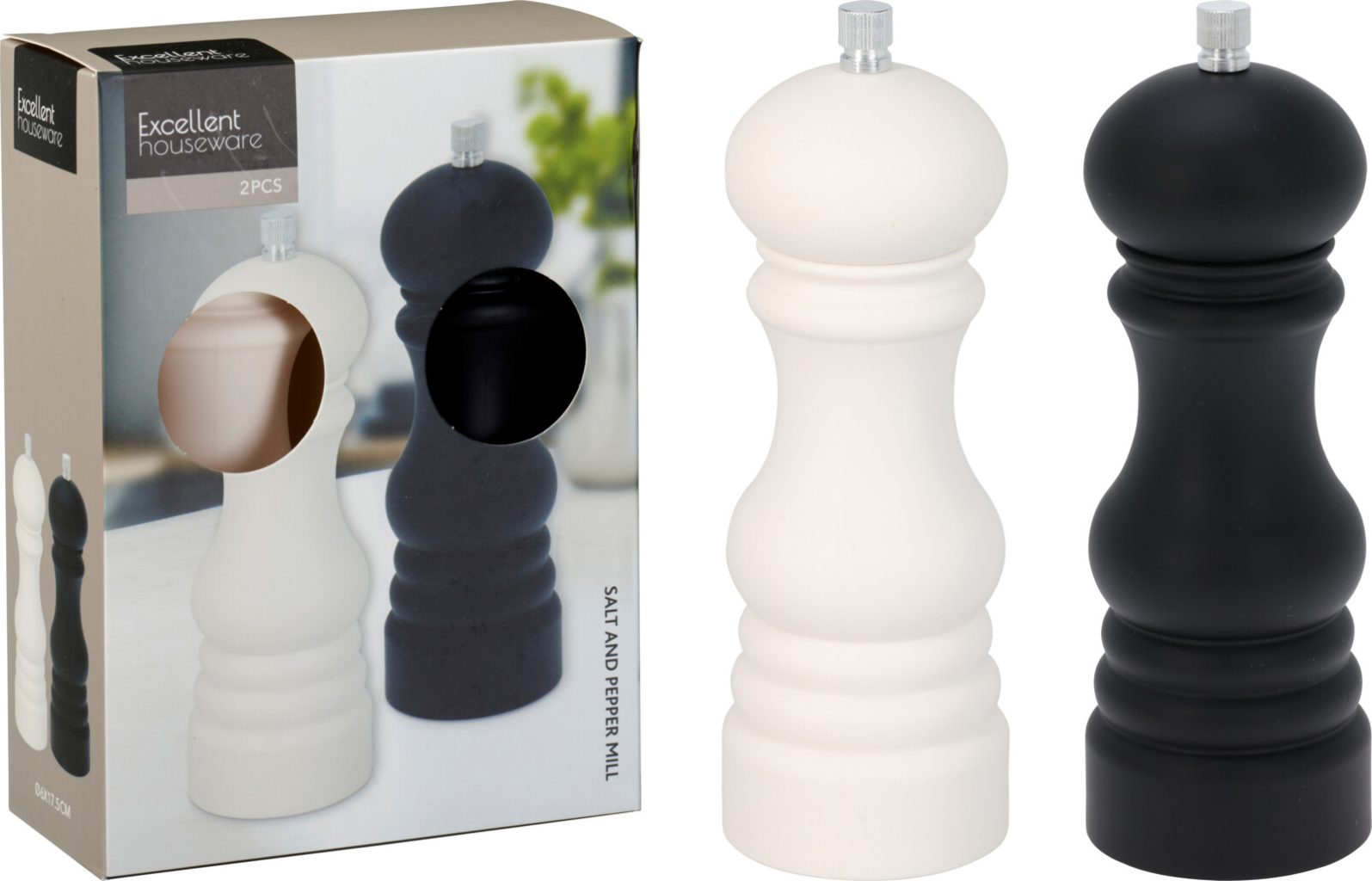 Pepper Mill and Salt Shaker