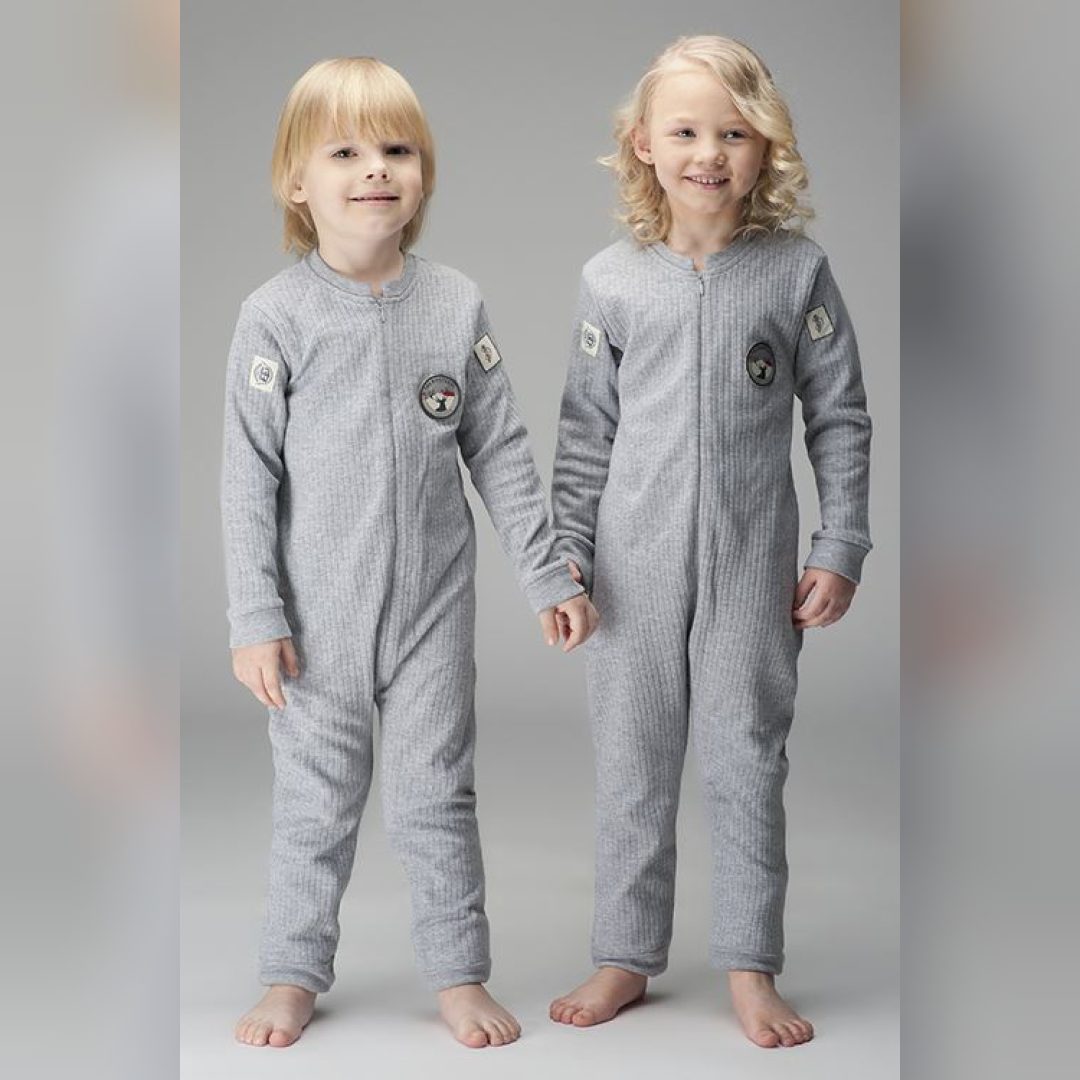Thermoform Comfort Çocuk Termal Tulum Gri