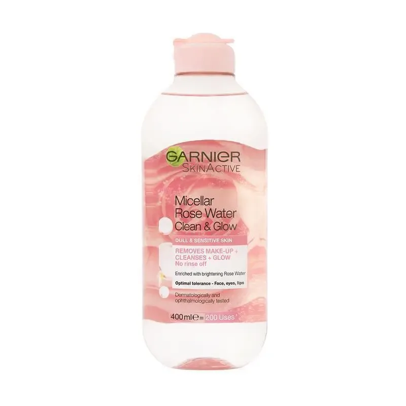 Garnier 400 ml Micellar Water Rose Dull