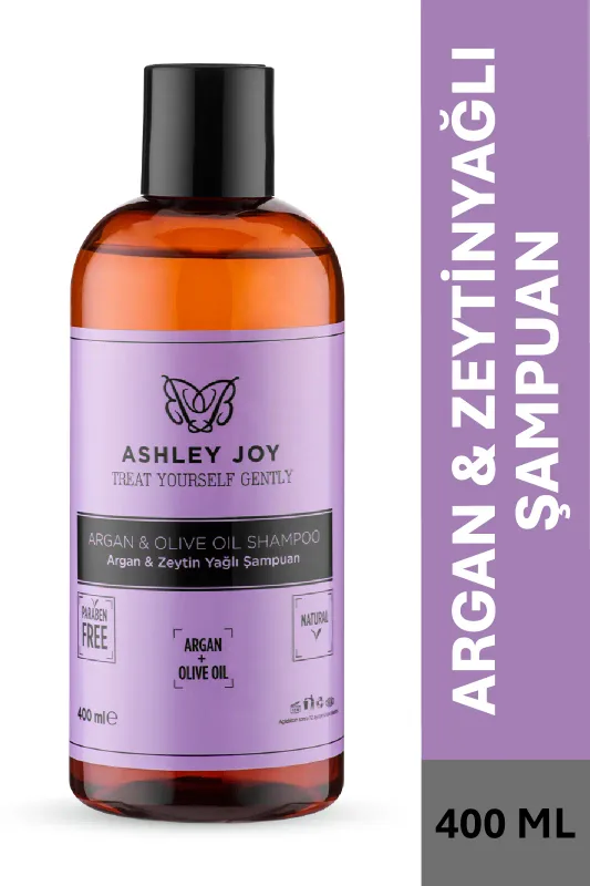 Ashley Joy Şampuan Argan & Zeytinyağlı 400 ml