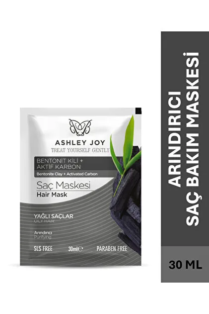 Ashley Joy Maske Yağlı Saçlar İçin 30 ml