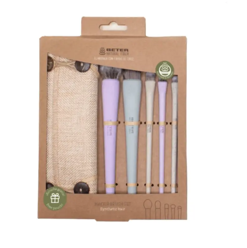 Beter Rollup Jute Case 5 Makyaj Fırça Seti