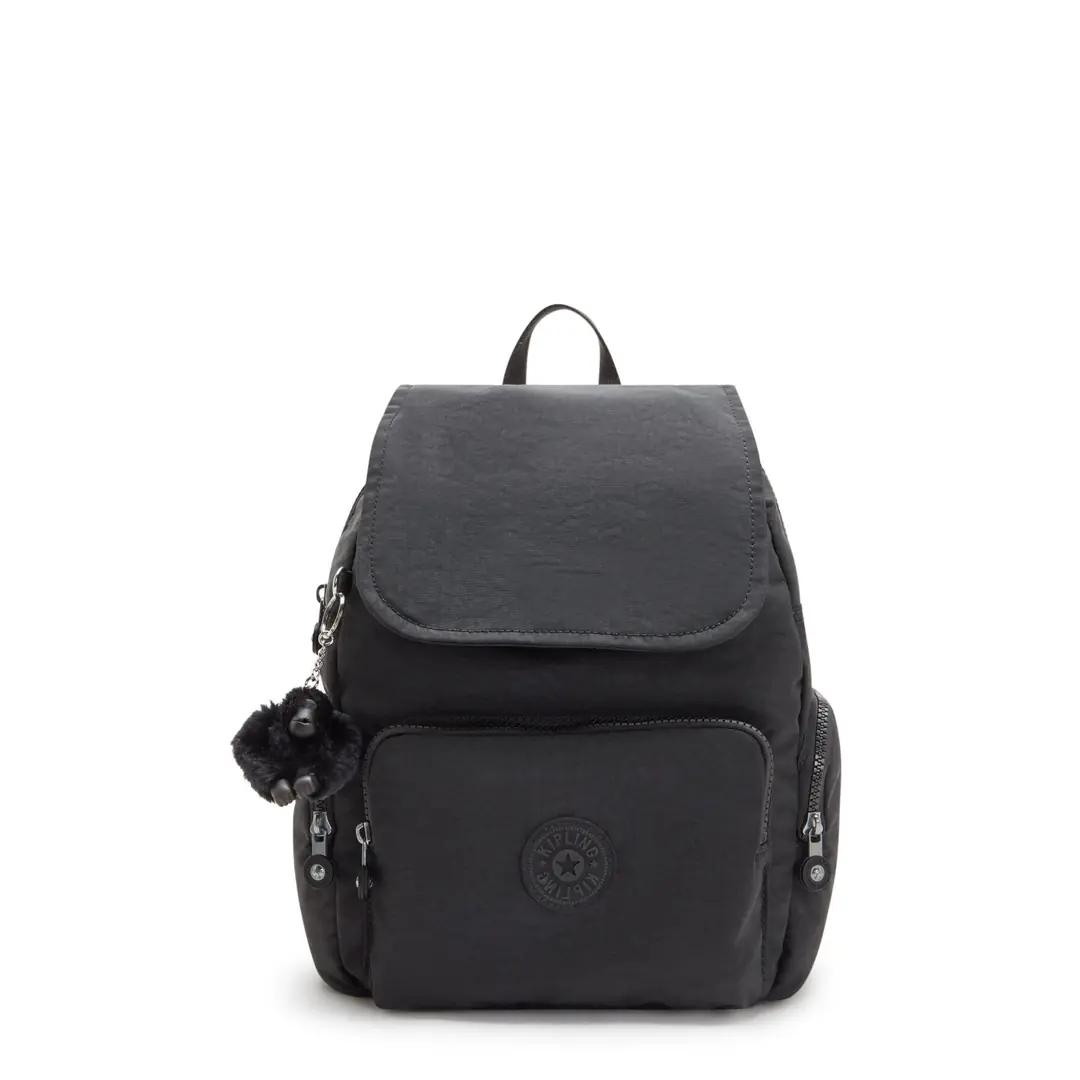 Small Black Adjustable Backpack