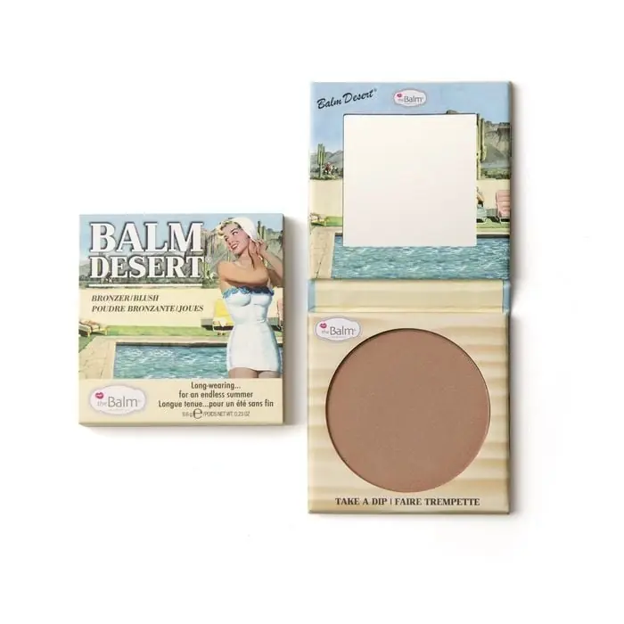 Balm Desert Bronzer Blush Powder