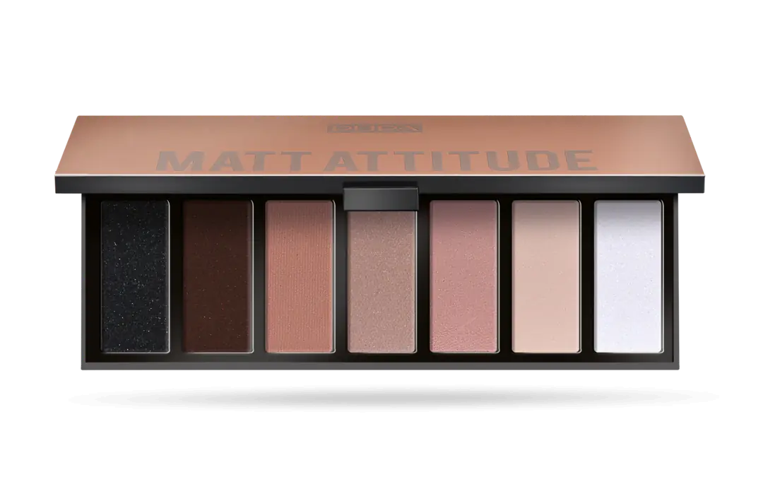 Make Up Stories Compact Palette of 7 Multi-Finish Eyeshadows