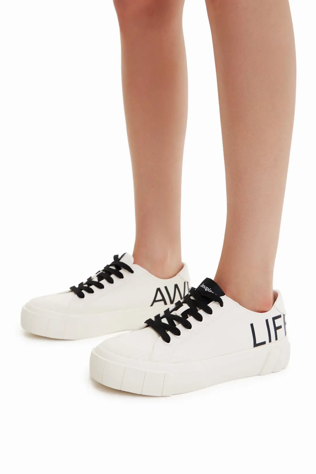 Desigual Shoes Street Awesome White 37