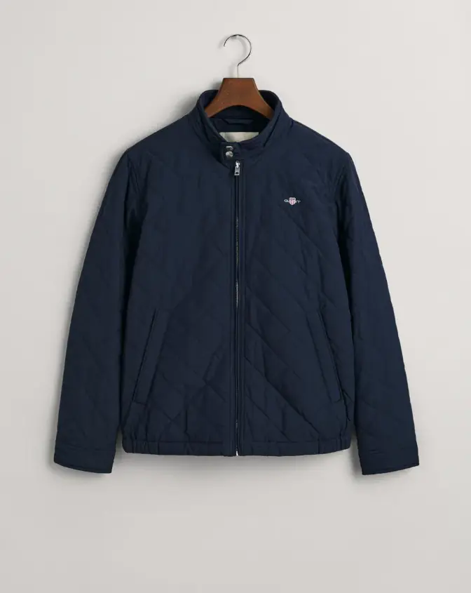 Quilted Windcheater Navy Jacket 7006340