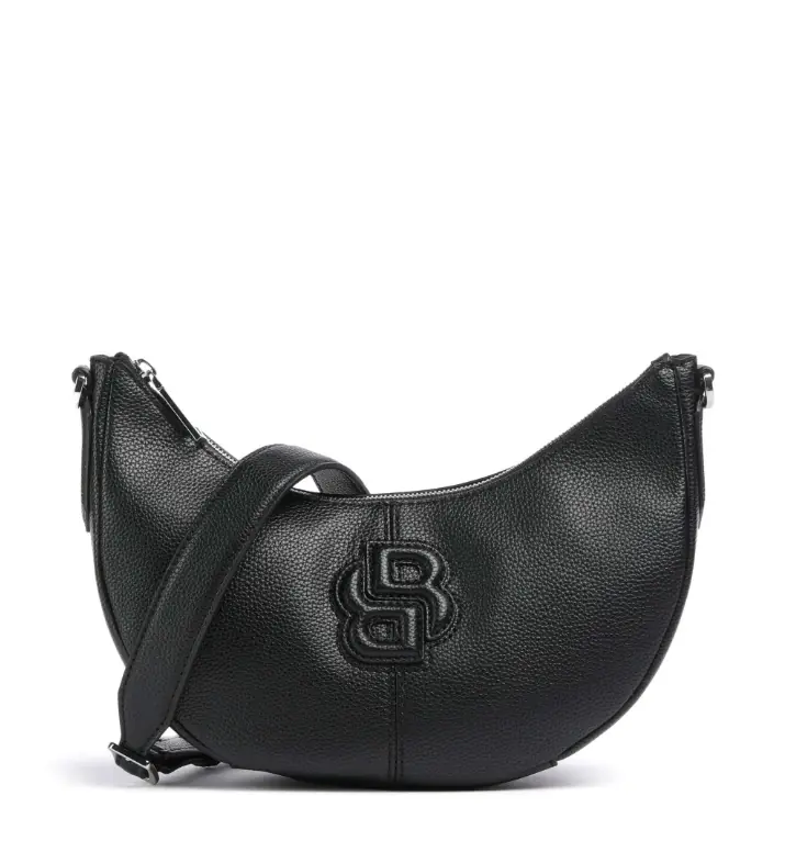 Boss Black Anett Halfmoon Black Crossbody Bag 10269623 01 OS
