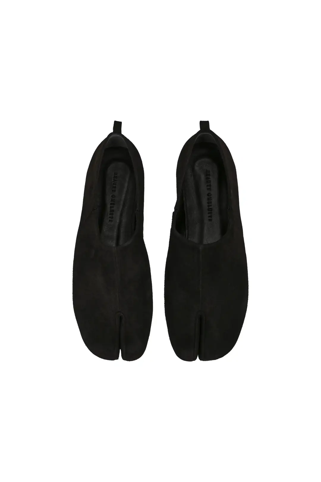 Brown Suede Flat Shoes