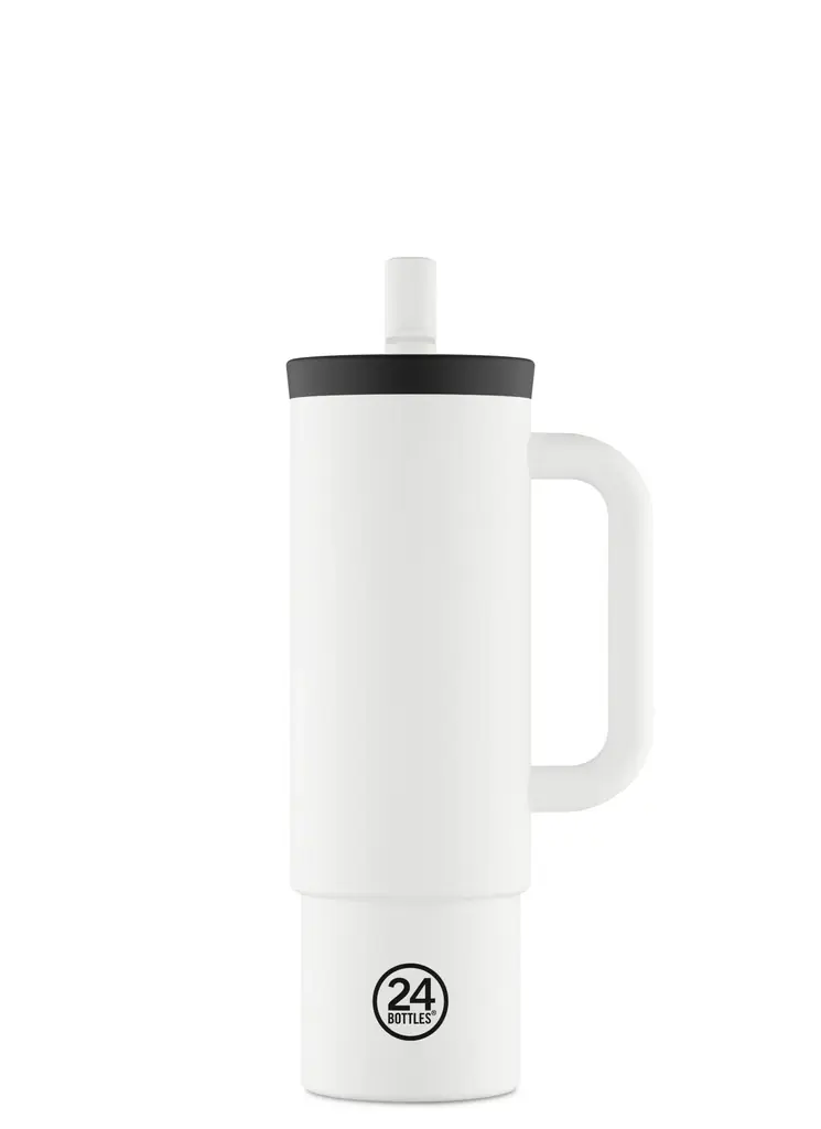 Ice White Straw Cup 800ml