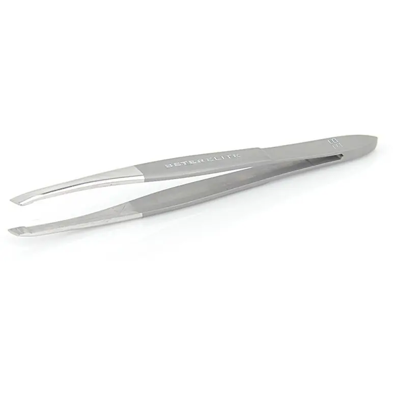 Satin and Chromeplated Finished Tweezers