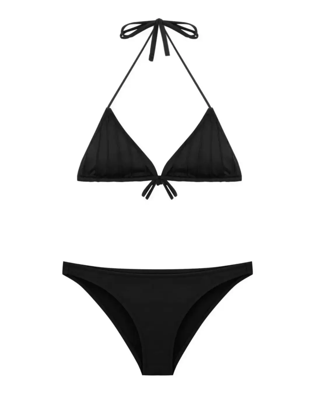 Drapeli Üçgen Bikini