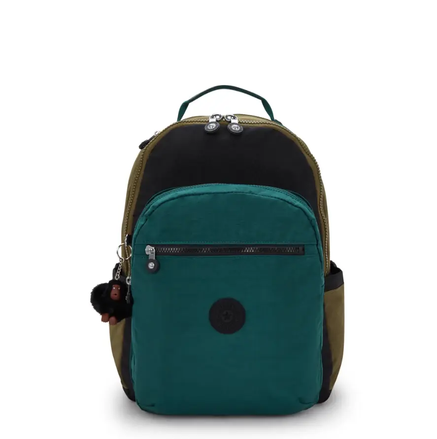 Large Backpack Male Black Khaki Bl Seoul KPKI51405FY1