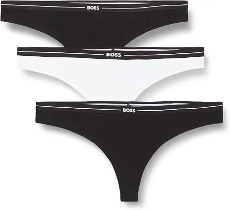 Boss Black 3Pack Thong String 50510030