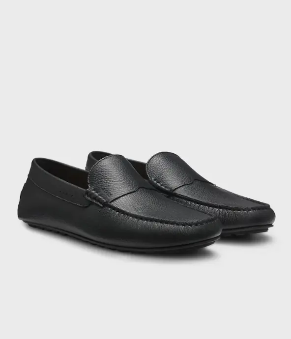 Boss Black Noel Moccasin Leather Shoes 50568700