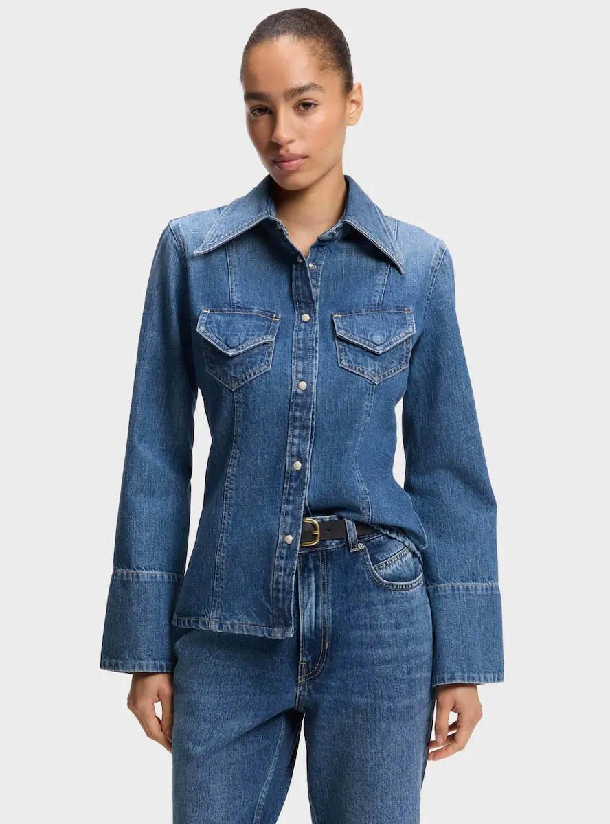 Boss Orange C Slim Shirt Jean Blouse