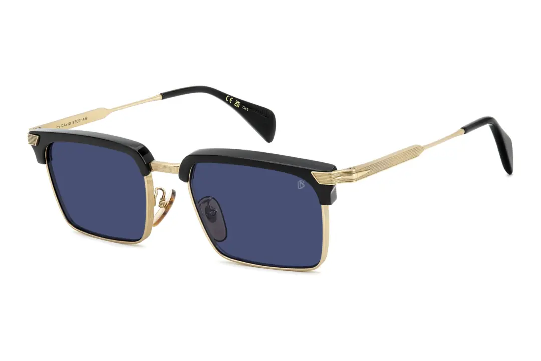 Black Gold Metal Sunglasses DB 1227/G/S