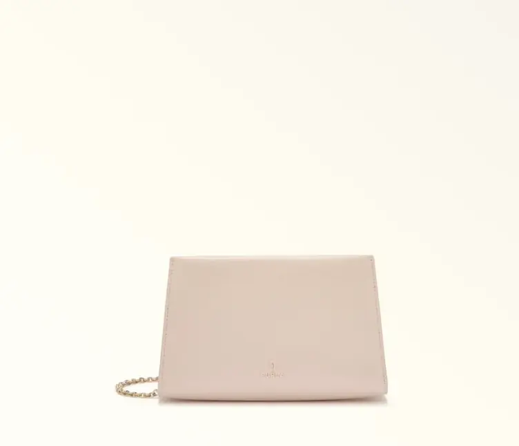 Myfurla Mini Pink Leather Crossbody Clutch WE00774