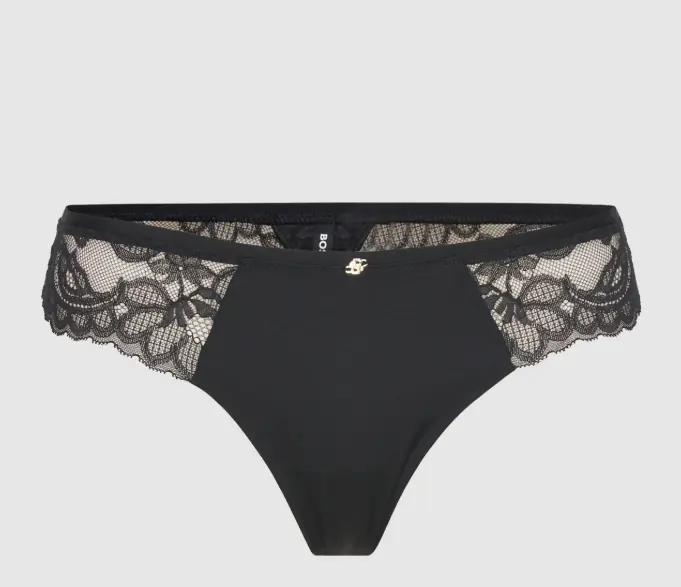 Boss Black Blossom Thong 10269539