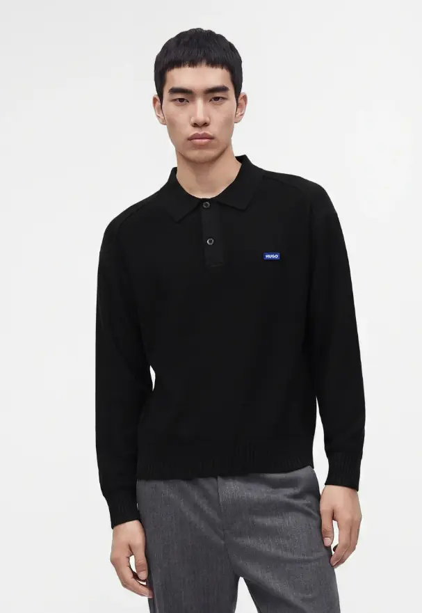 Hugo Blue San Patty C Polo Sweat 10282419