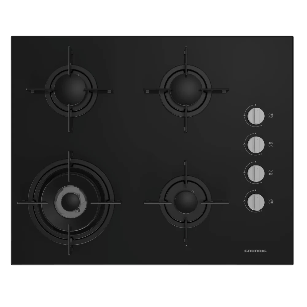 GIGL 622410 Grundig Ankastre 65cm Siyah Cam Ocak